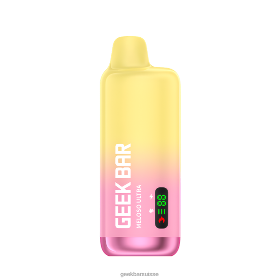 glace bulle à la fraise vape ultra jetable - GEEK BAR shop Geek Bar Meloso 22L2T106