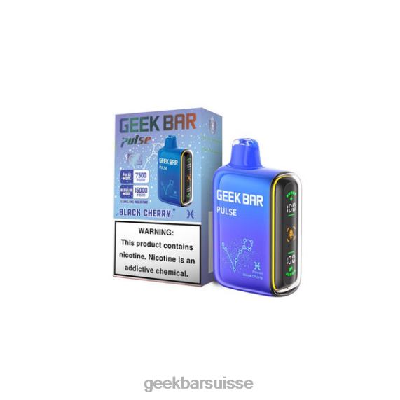 cerise noire jetable - GEEK vape Suisse Geek Bar Pulse 22L2T12