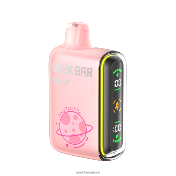 glace à la pêche juteuse vape jetable 15k - GEEK BAR vape Geek Bar Pulse 22L2T51